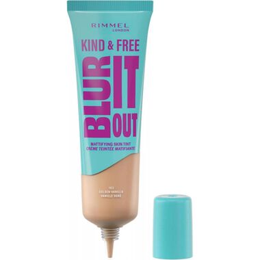 faces blur it out mattifying skin tint   golden vanilla